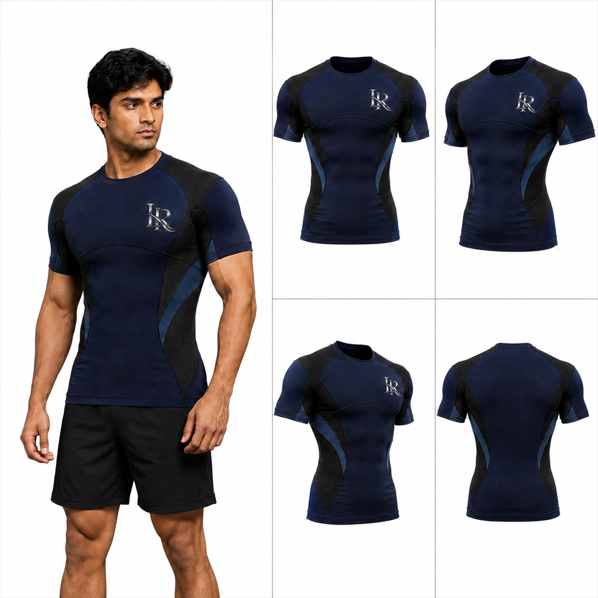 Dark-Tactical Compression T-shirt